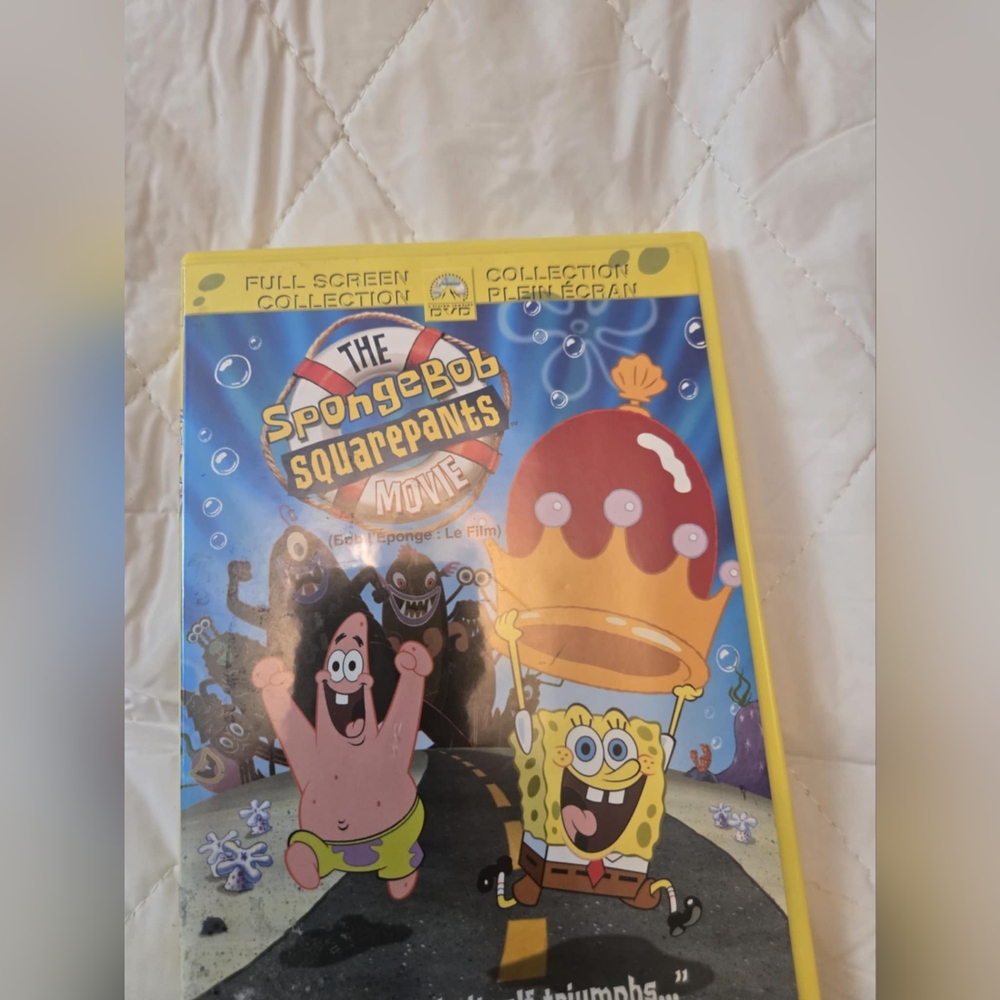 SpongeBob SquarePants Yellow DVD Movie